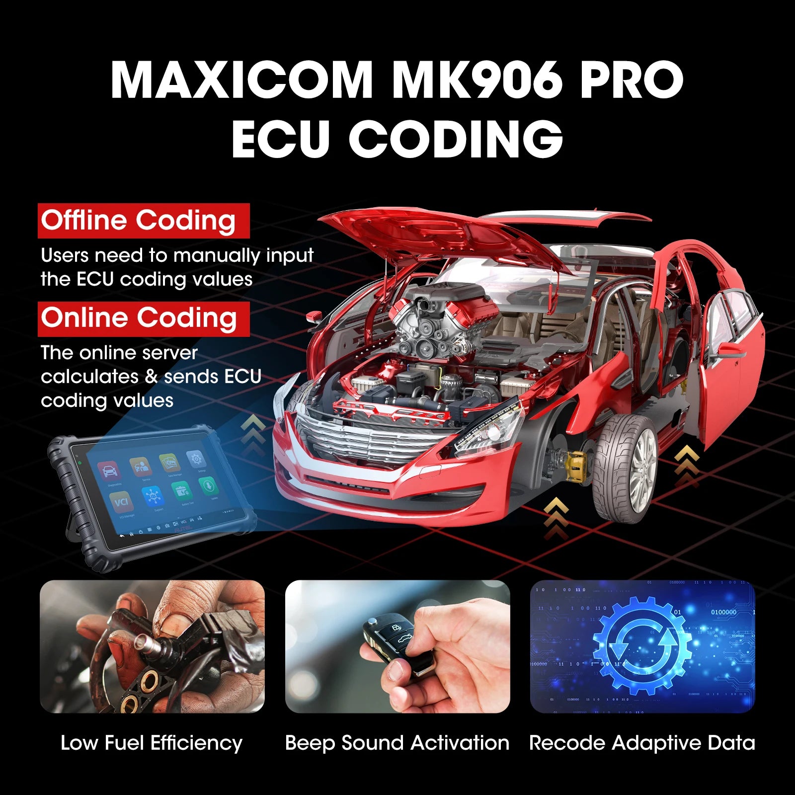 Autel MaxiCOM MK906PRO Bidirectional Diagnostic Scanner