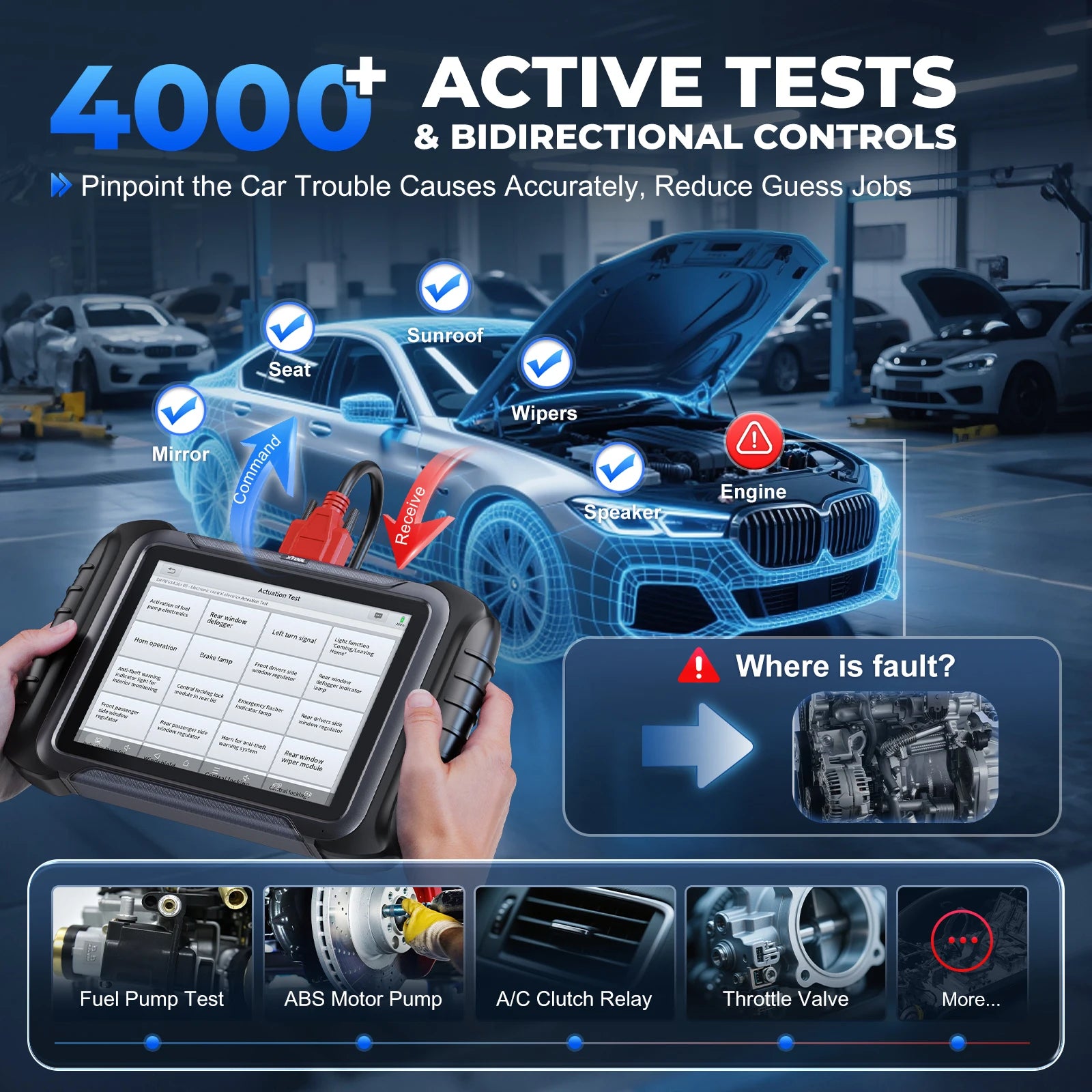 Xtool D8S Automotive Diagnostic Scanner — image 5