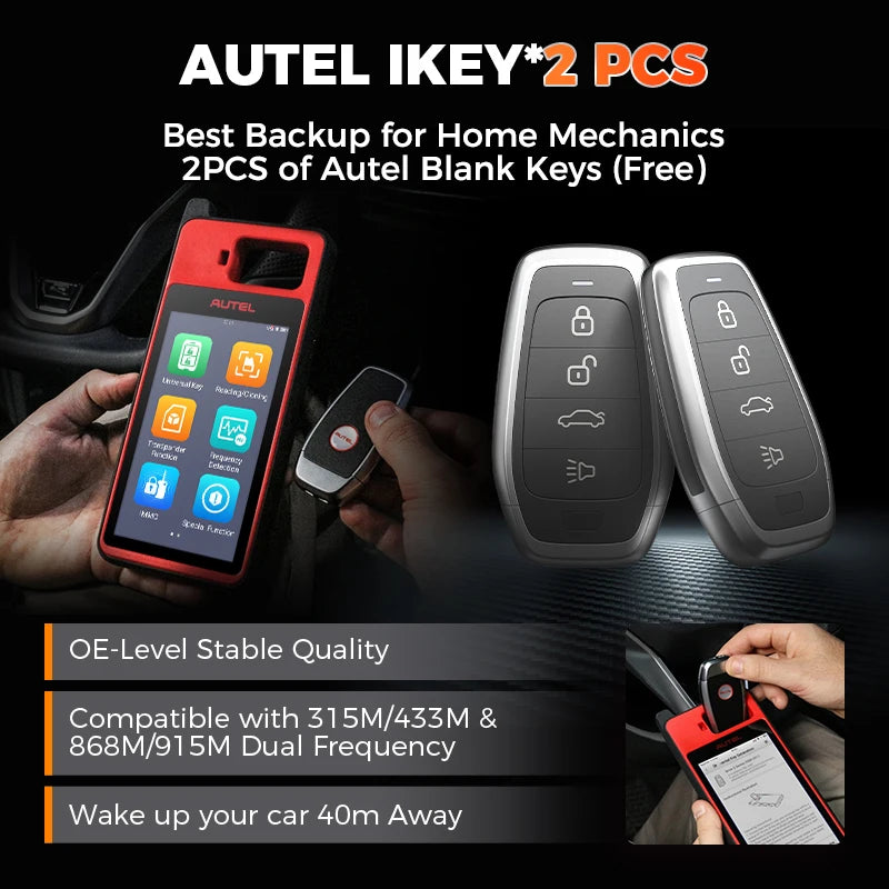 Autel MaxiIM KM100E Key Programmer and Immobilizer Tool