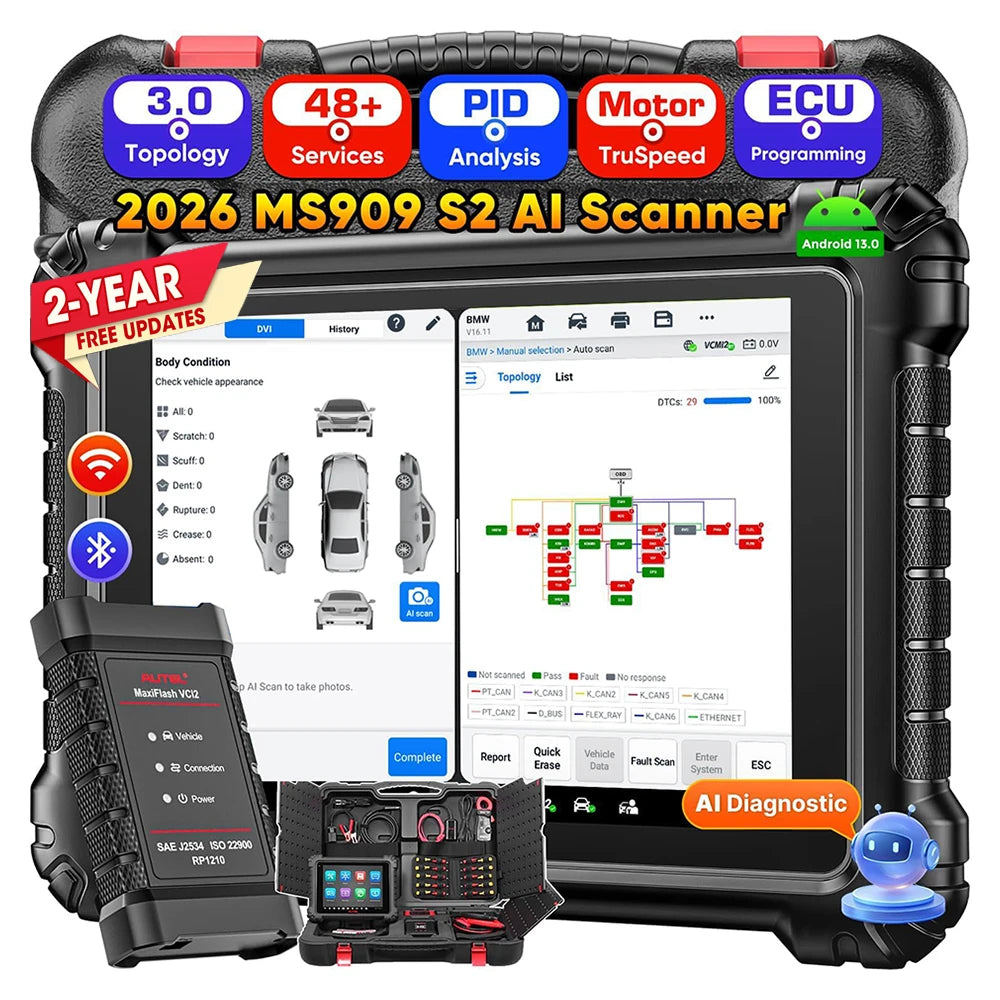 Autel MaxiSys MS909 S Bidirectional Diagnostic Scanner