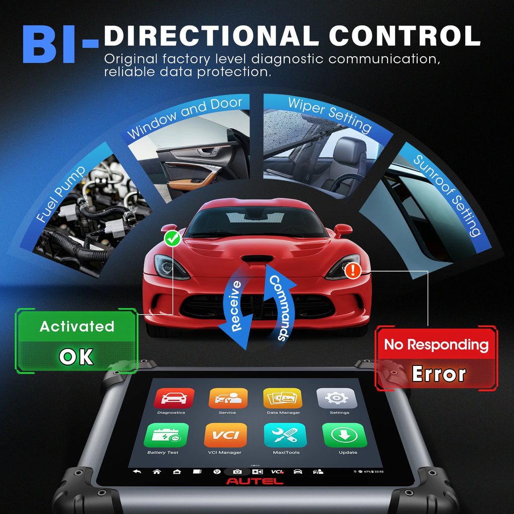 Autel MS909 Bidirectional Diagnostic Scanner