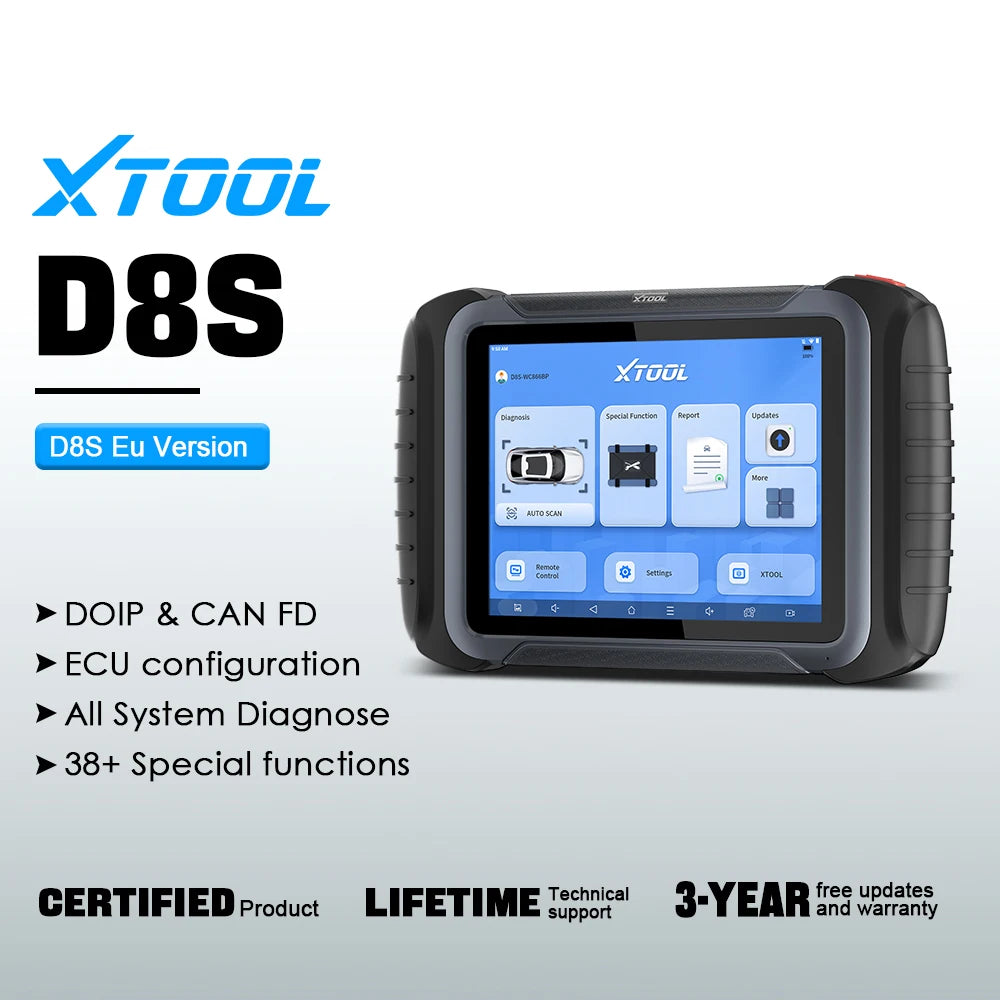 Xtool D8S V2.0 Automotive Diagnostic Scanner — image 8