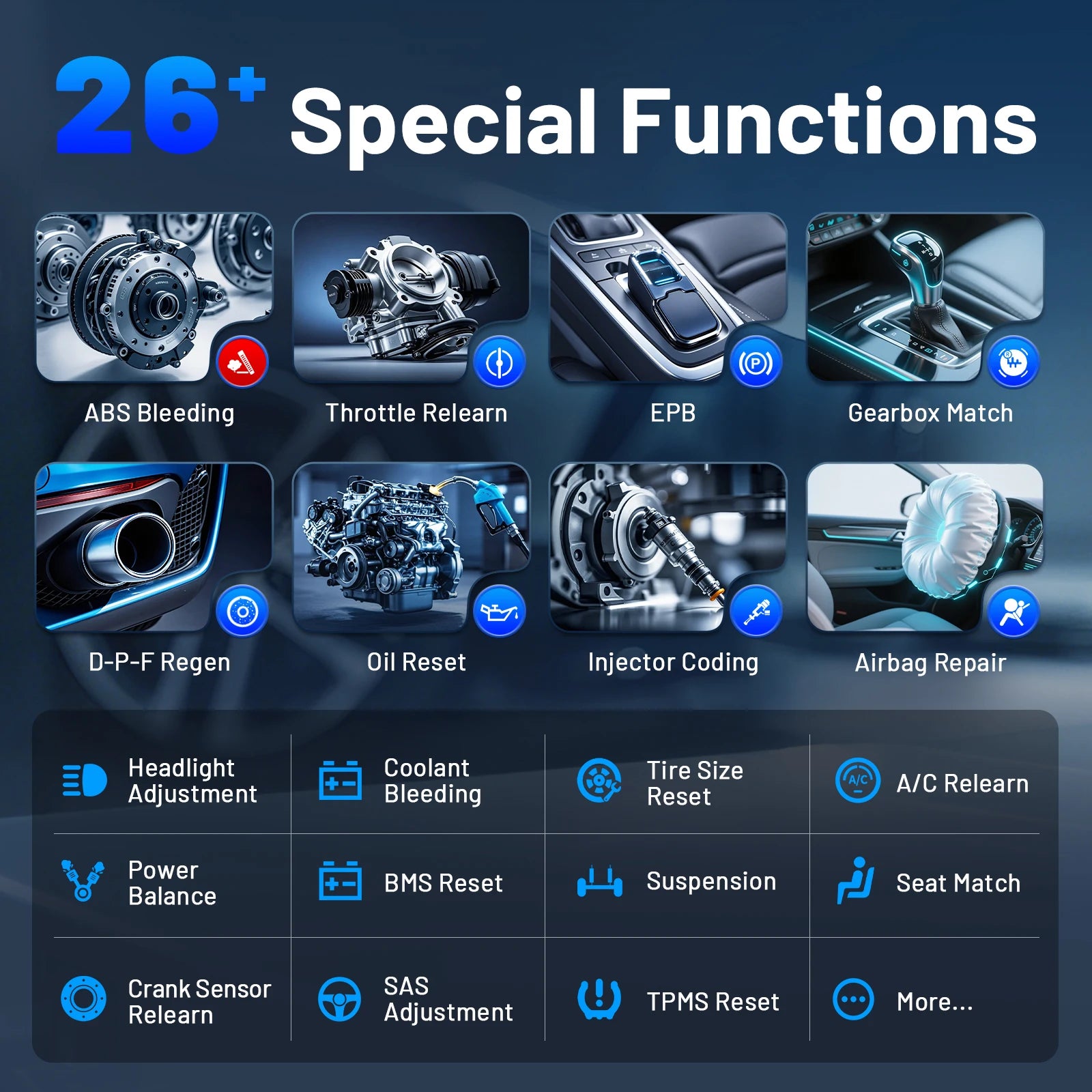 XTOOL Anyscan A30M OBD2 Scanner Active Test Car Diagnostic Tool ABS Bleed Code Reader Auto VIN Lifetime Free Update Blackbox Automotive Diagnostics