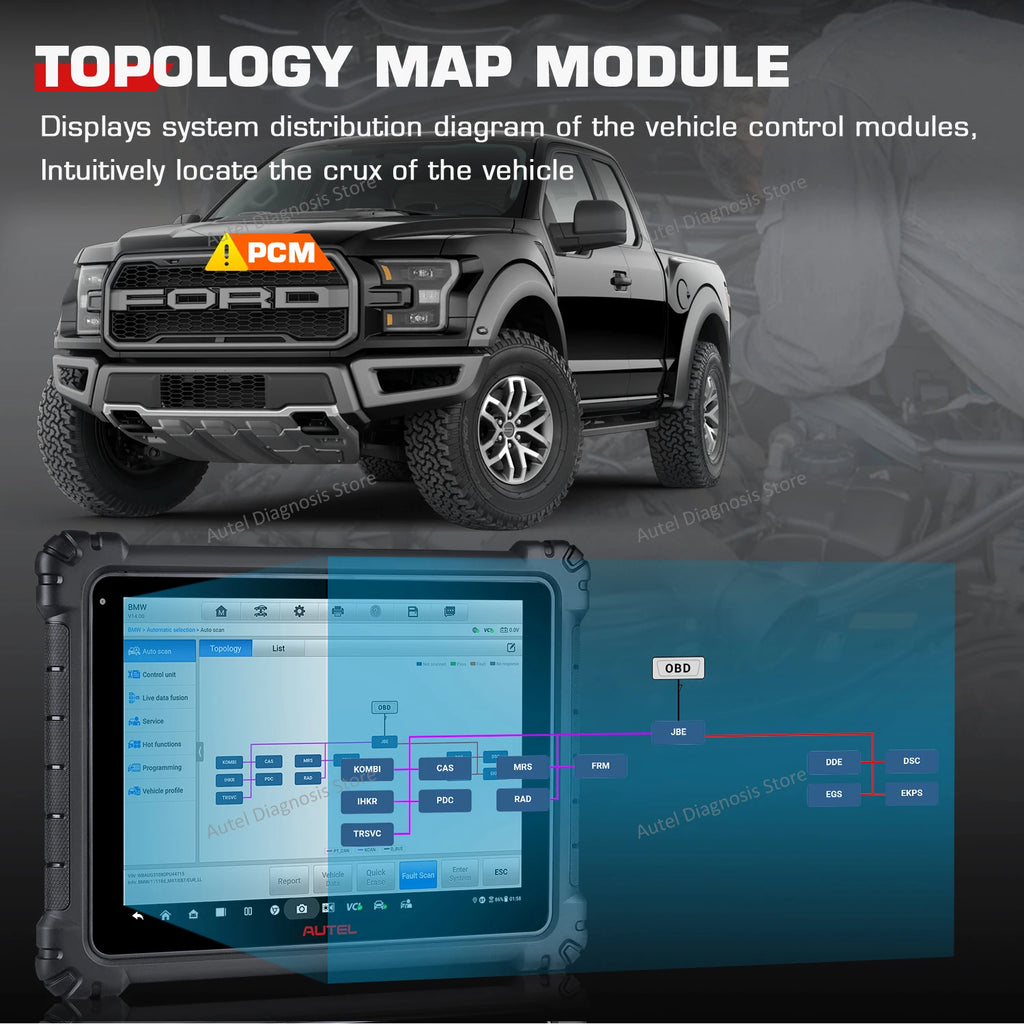 Autel MaxiCOM Ultra Bidirectional Diagnostic Scanner