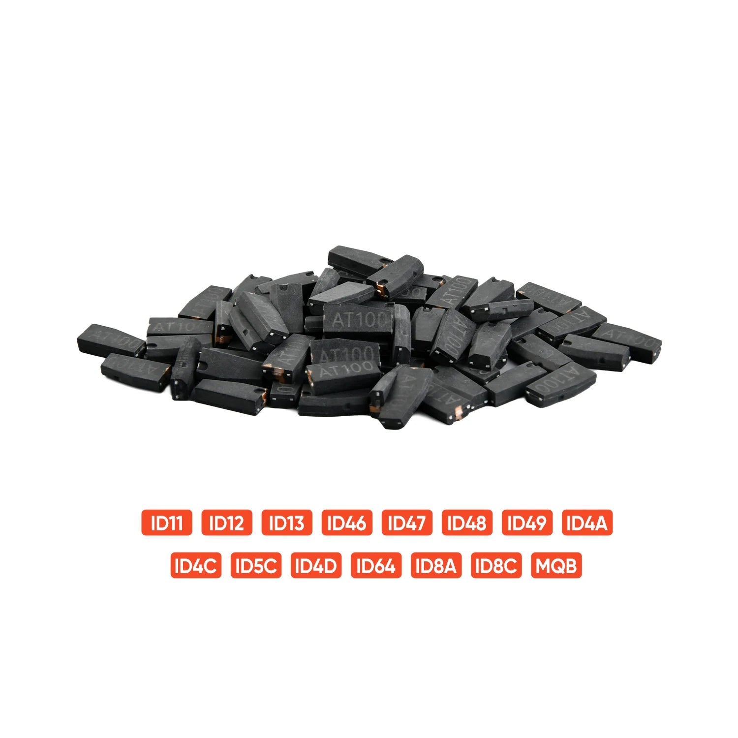 Autel AT100 Universal Super Chip ID46/ID47/4D Transponder Chip Generate Cloning Work with XP400PRO XP200 KM100 IM508S IM608S II Blackbox Automotive Diagnostics
