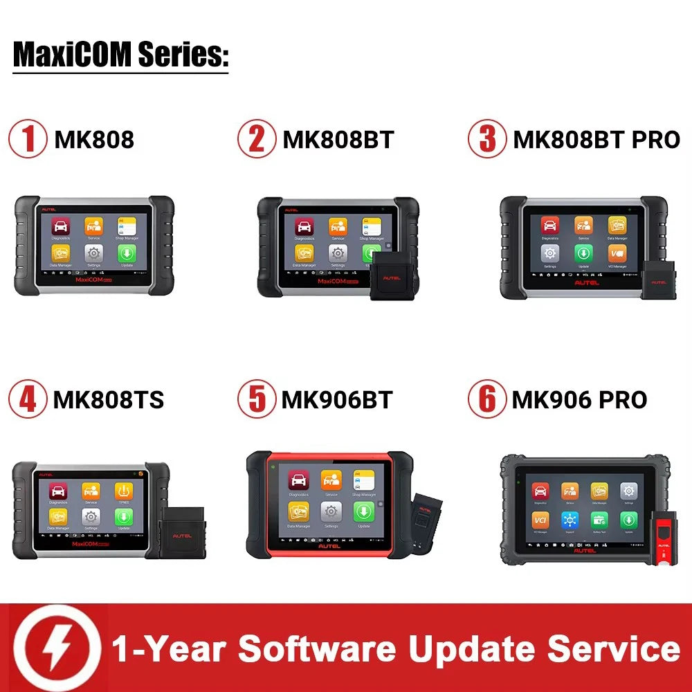 Autel MK808BT Software Update Service