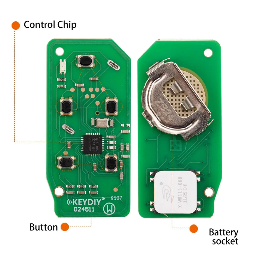 KEYDIY KD ZB24-5 Remote Key — Land Rover — image 4