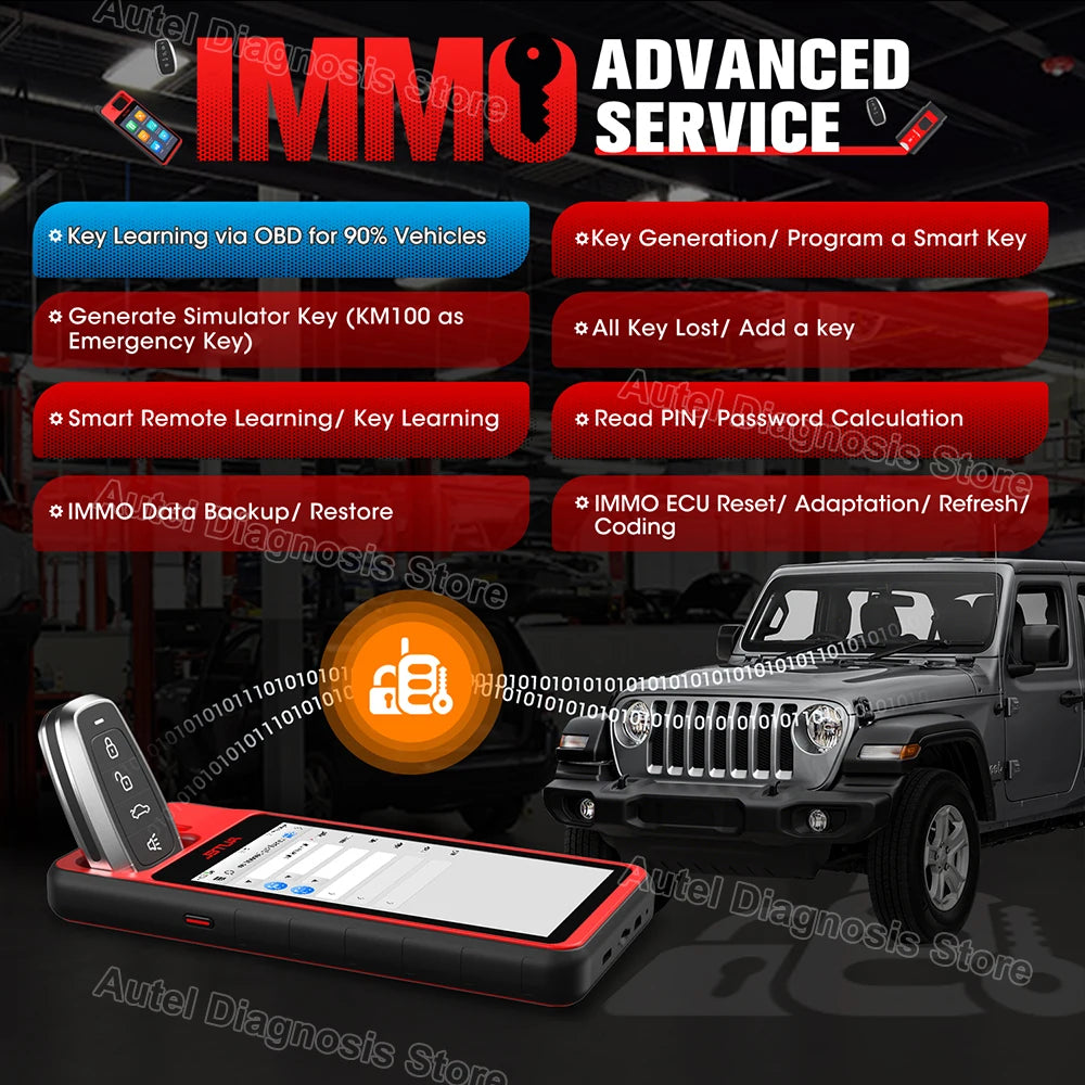 Autel MaxiIM KM100X Key Programmer and Immobilizer Tool