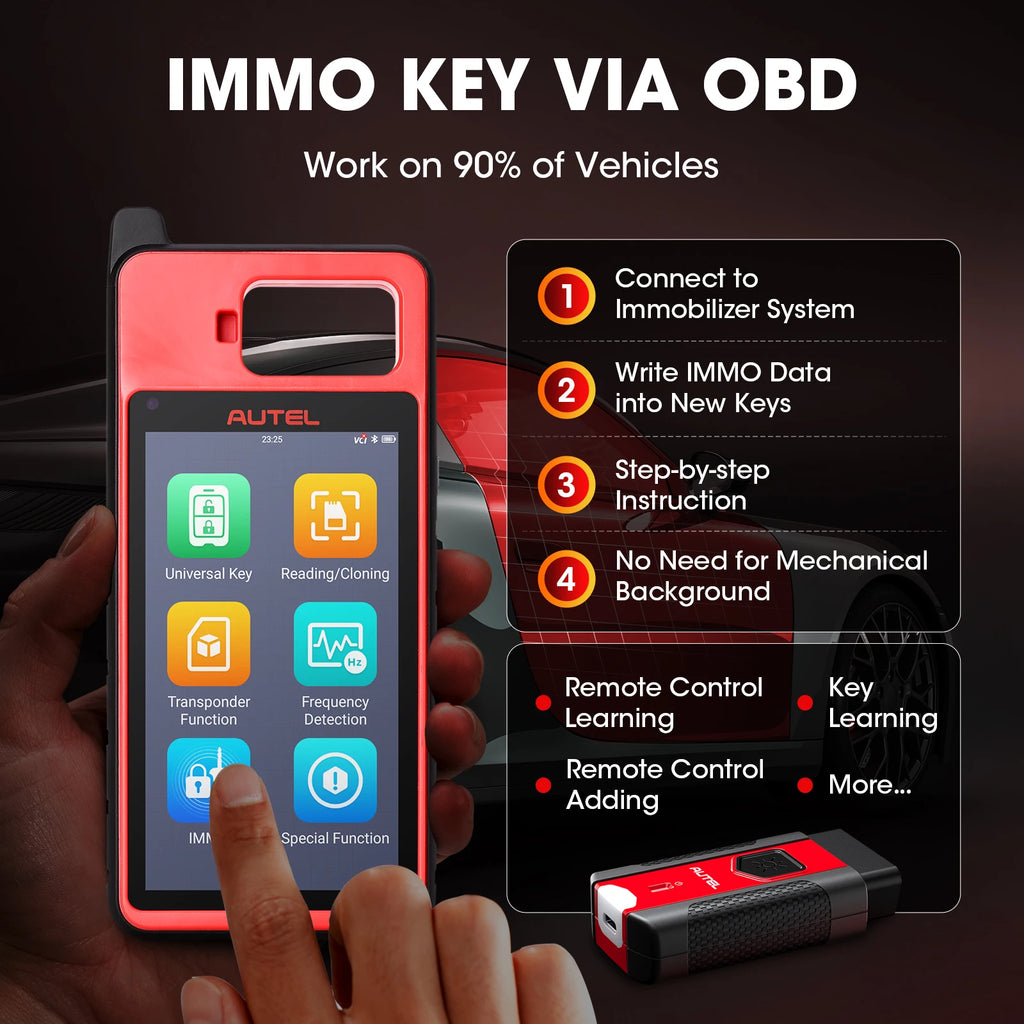 Autel MaxiIM KM100E Key Programmer and Immobilizer Tool