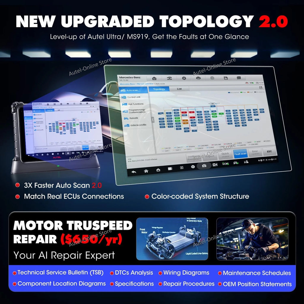 Autel MaxiSYS Ultra Bidirectional Diagnostic Scanner