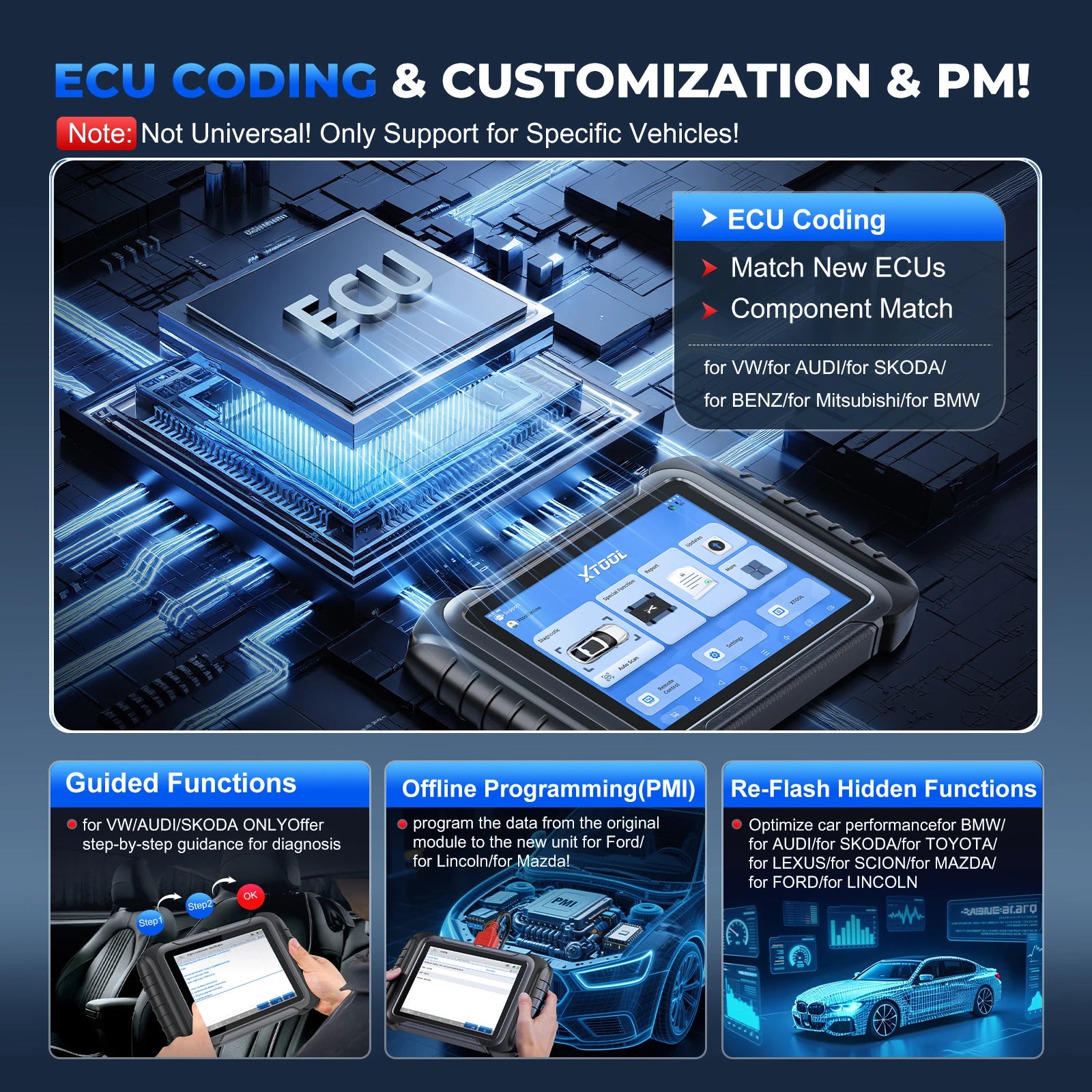 Xtool D8S Automotive Diagnostic Scanner — image 3