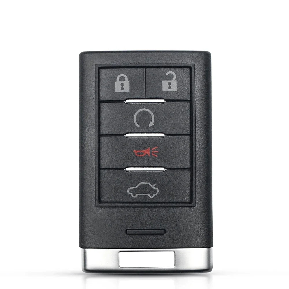 KEYYOU Replacement 4 Buttons Smart Remote Key Shell For Cadillac CTS XTS DTS SRX 2008-2013 Blackbox Automotive Diagnostics