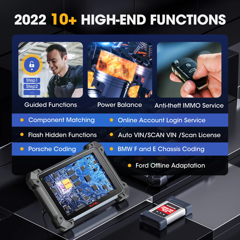 Autel MK908PRO Bidirectional Diagnostic Scanner