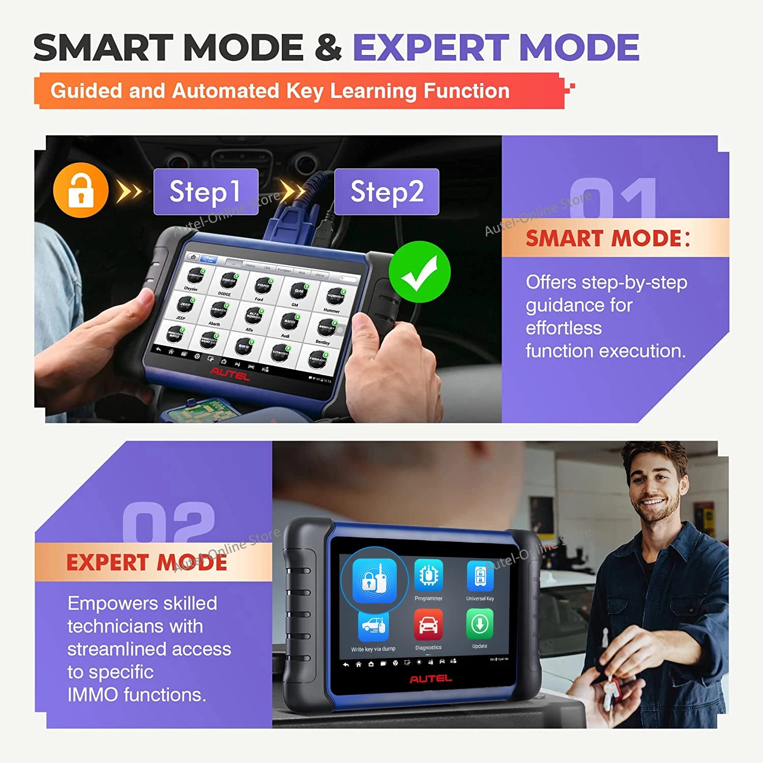 Autel MaxiIM IM508S Key Programmer and Immobilizer Tool