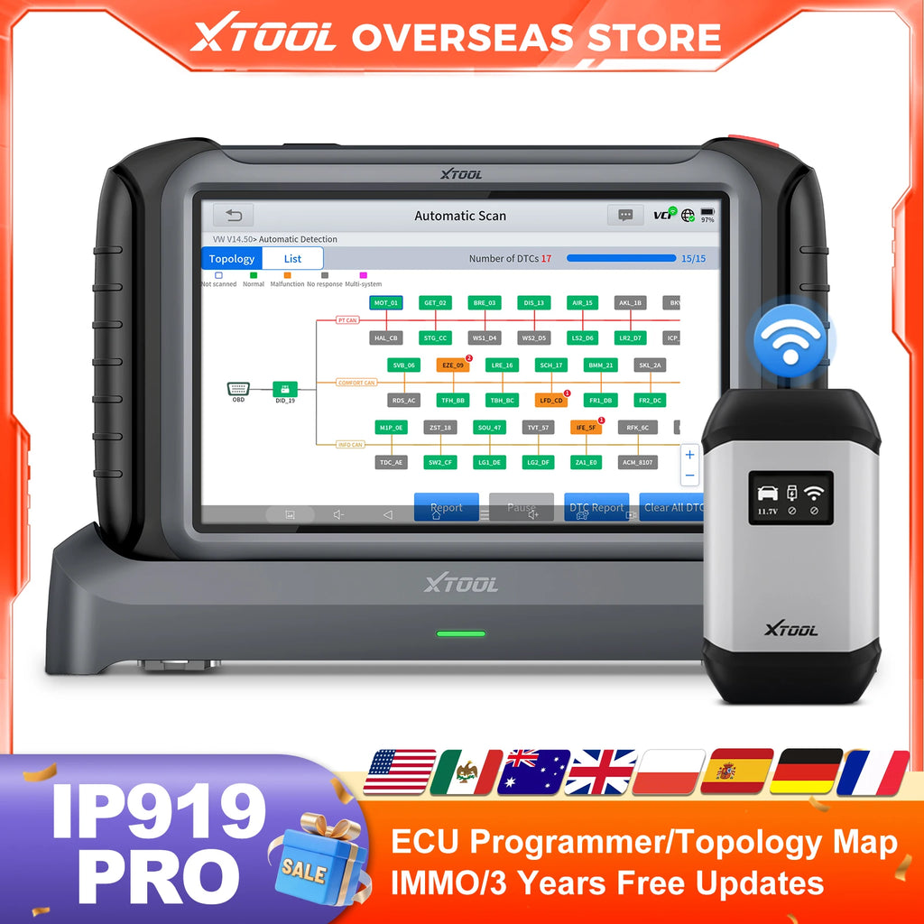 Xtool IP919 Pro Automotive Diagnostic Scanner