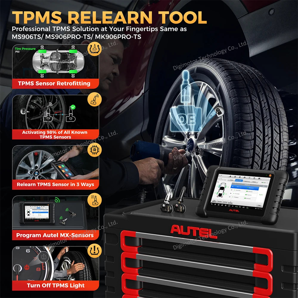 Autel DS808S-TS TPMS Service Tool — image 4