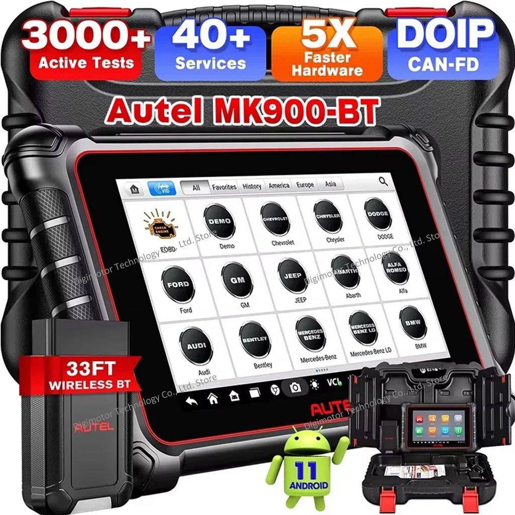 Autel MK900-BT Automotive Diagnostic Scanner