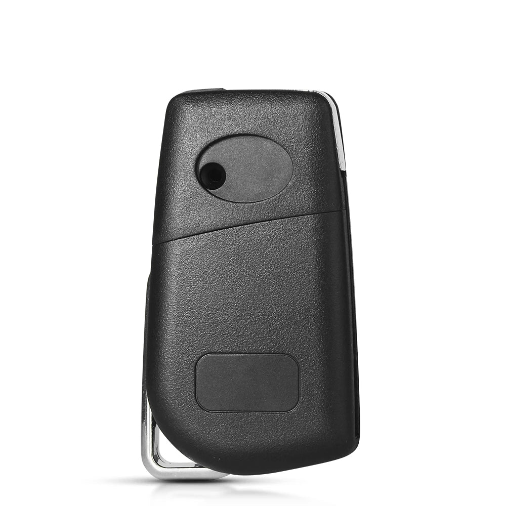 KEYYOU Flip Folding Remote Key Shell for Toyota Levin Camry Reiz Highlander Corolla Key Case Toy43 2 3 Buttons Blackbox Automotive Diagnostics
