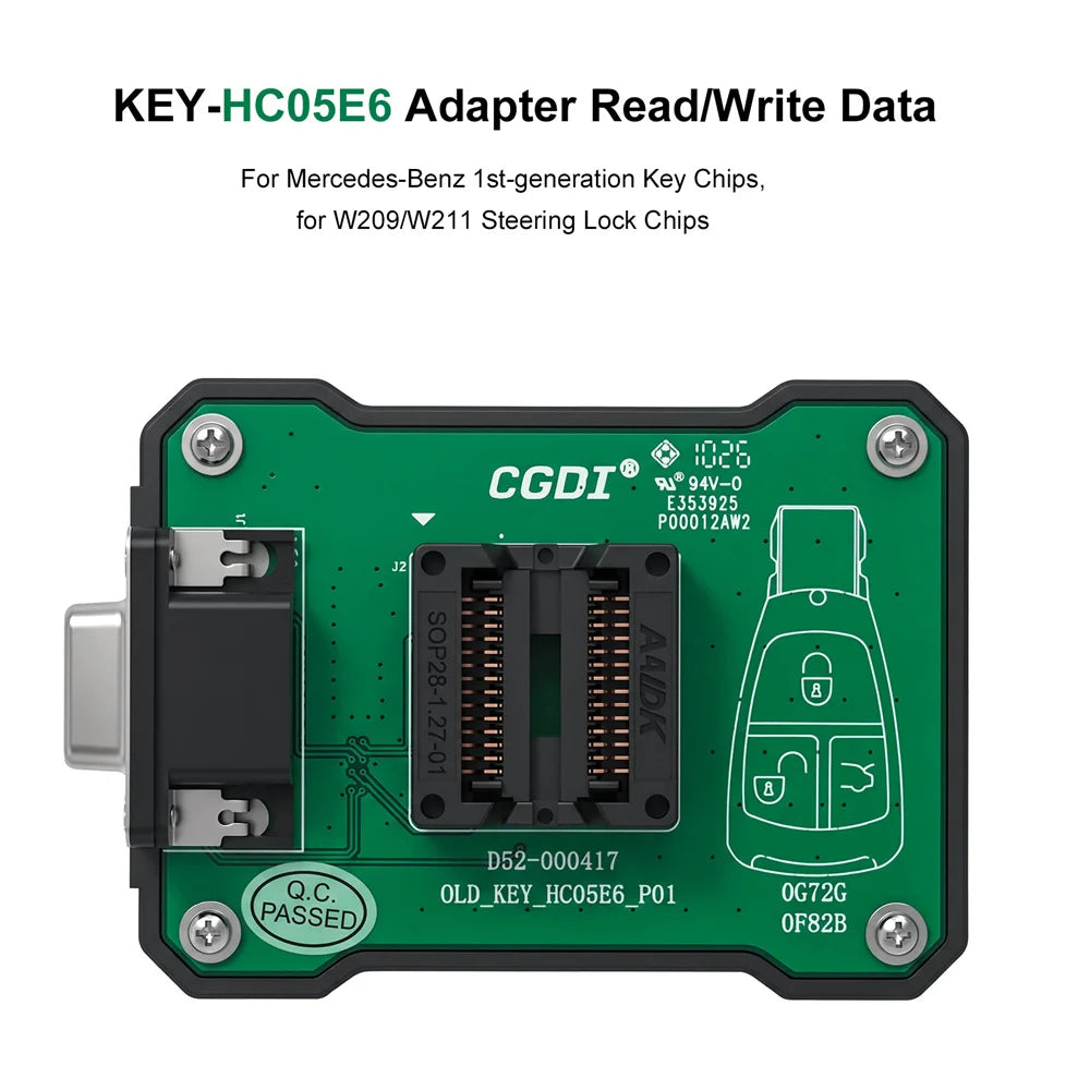 CGDI KEY-HC05E6 Diagnostic Adapter Cable
