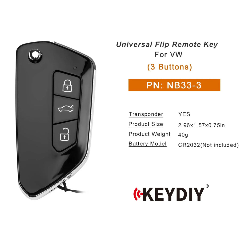 KEYDIY KD NB33-3 Remote Key — Volkswagen — image 6