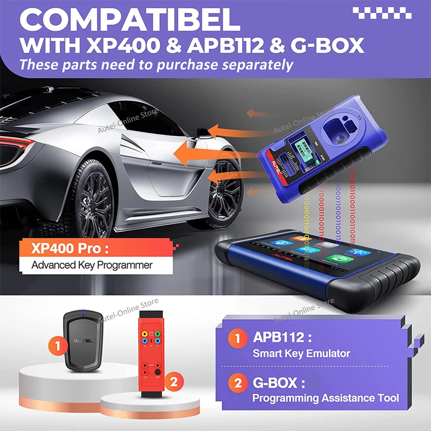 Autel MaxiIM IM508S Key Programmer and Immobilizer Tool
