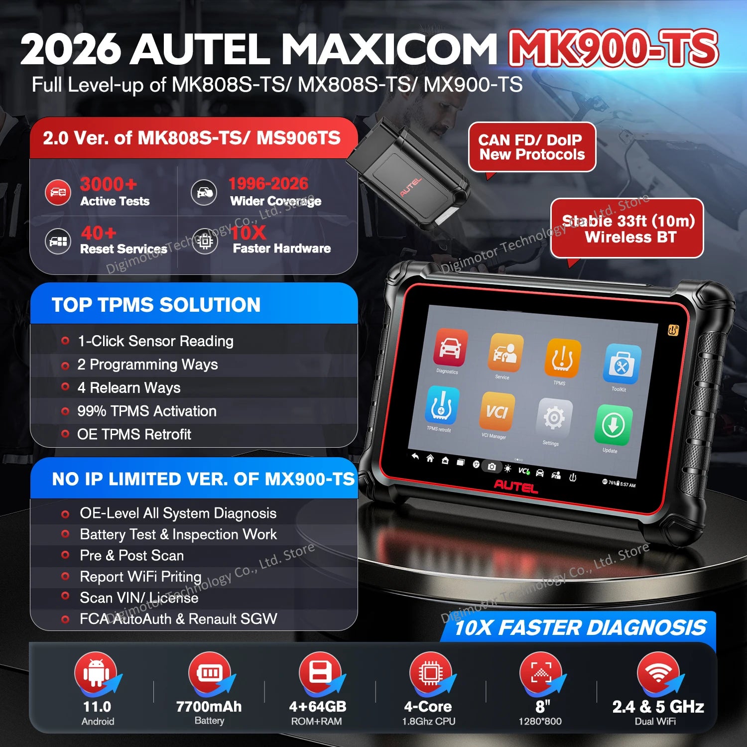 Autel MK900TS TPMS Sensor — image 3