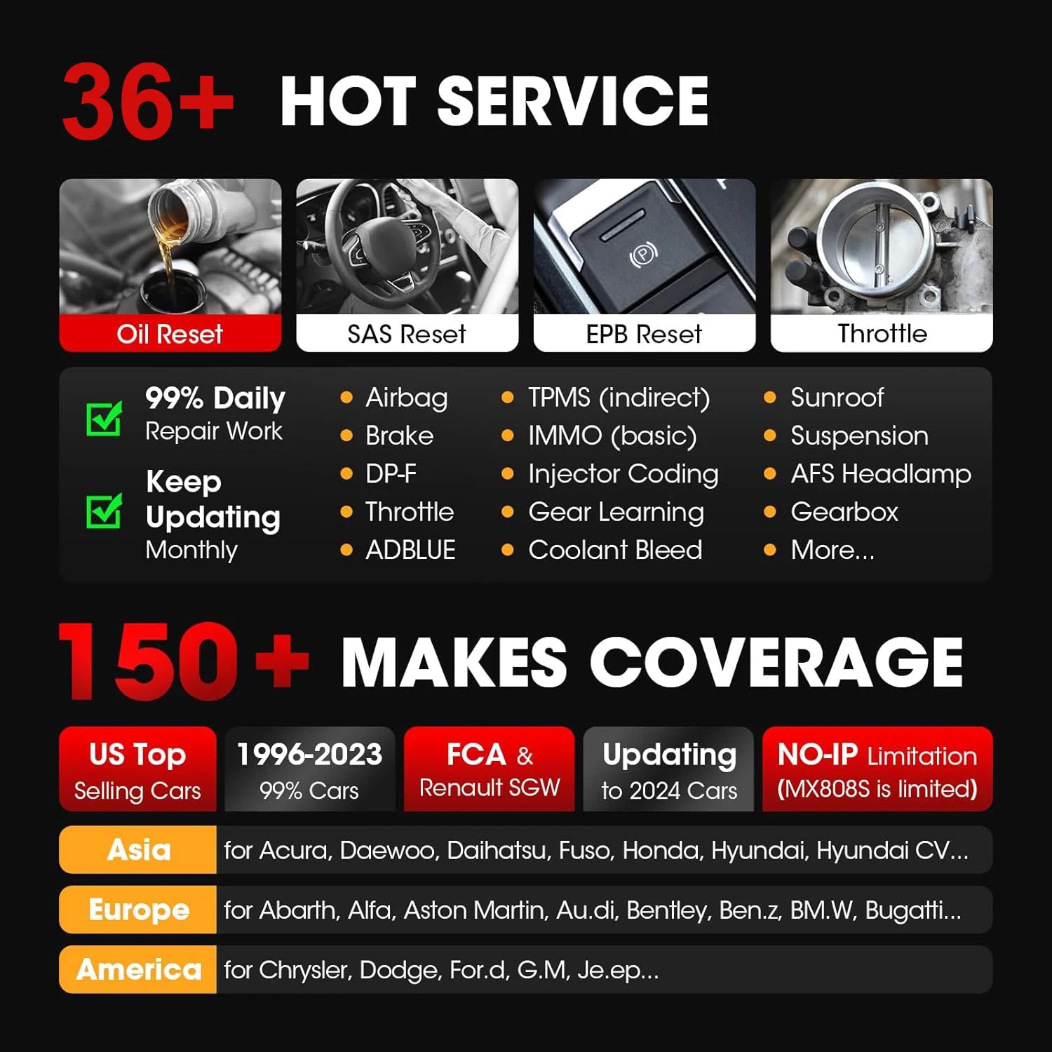 Autel MaxiCOM MK808K-BT Bidirectional Diagnostic Scanner