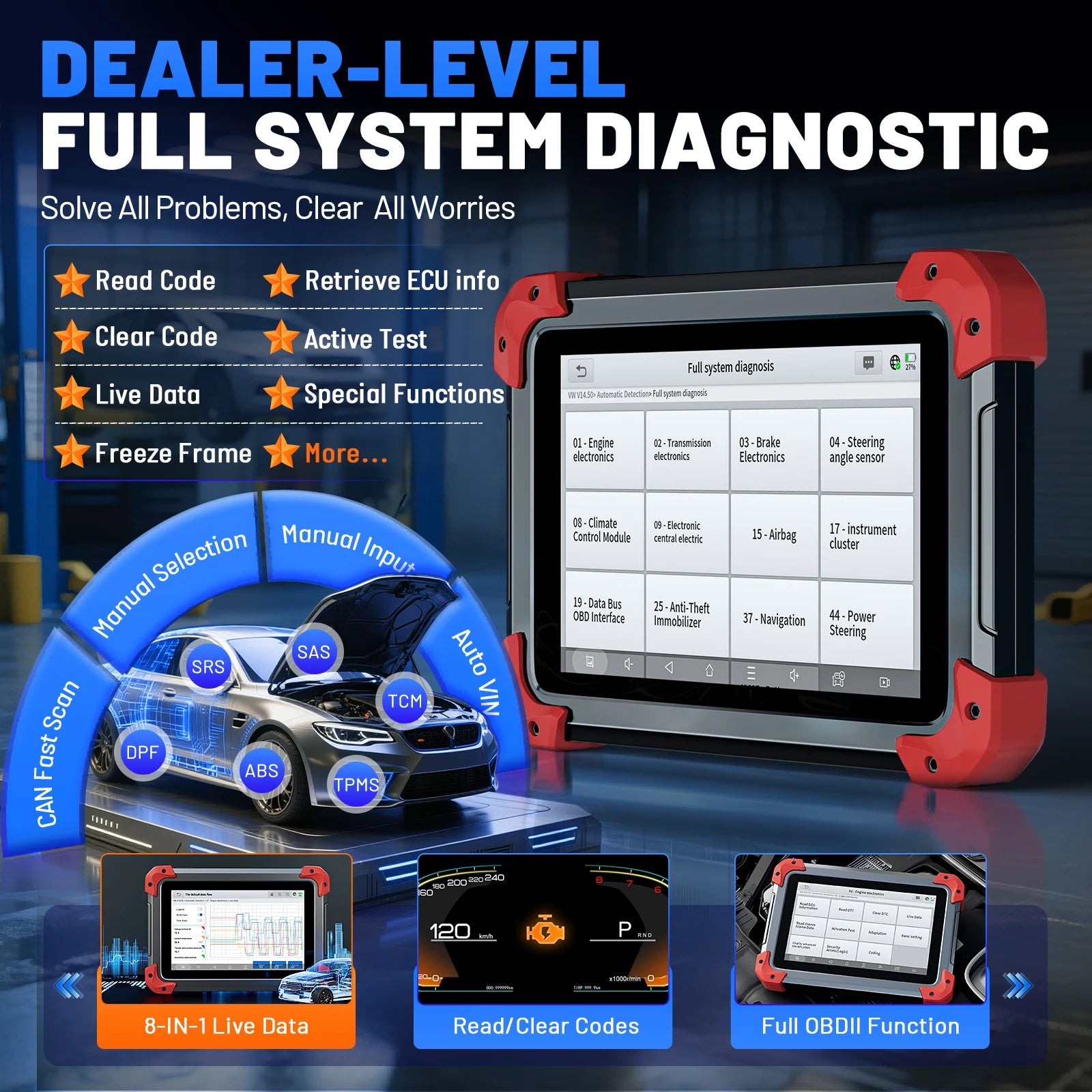 Blackbox Automotive Diagnostics Bidirectional Diagnostic Scanner