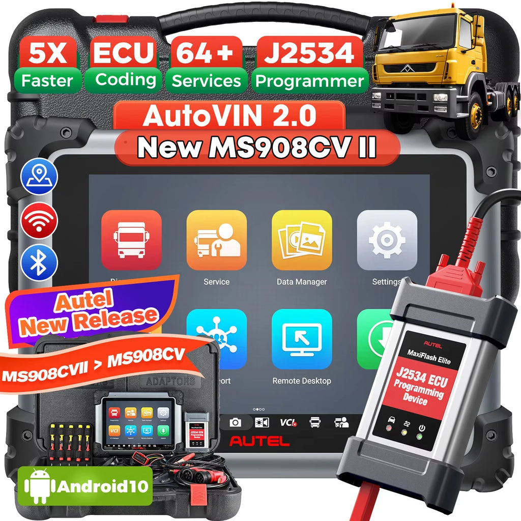 Autel MAXISYS MS908CV II Bidirectional Diagnostic Scanner