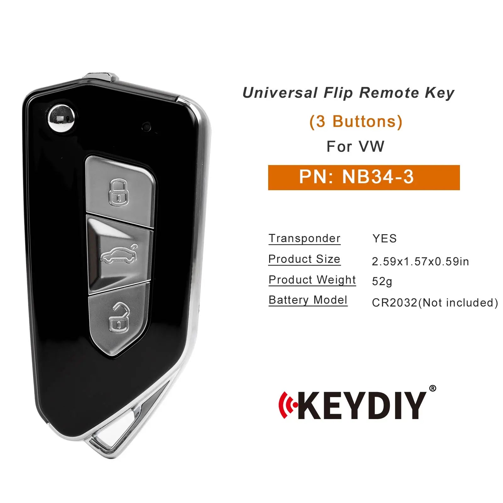 KEYDIY KD NB04-3 Remote Key — Hyundai/Kia — image 6
