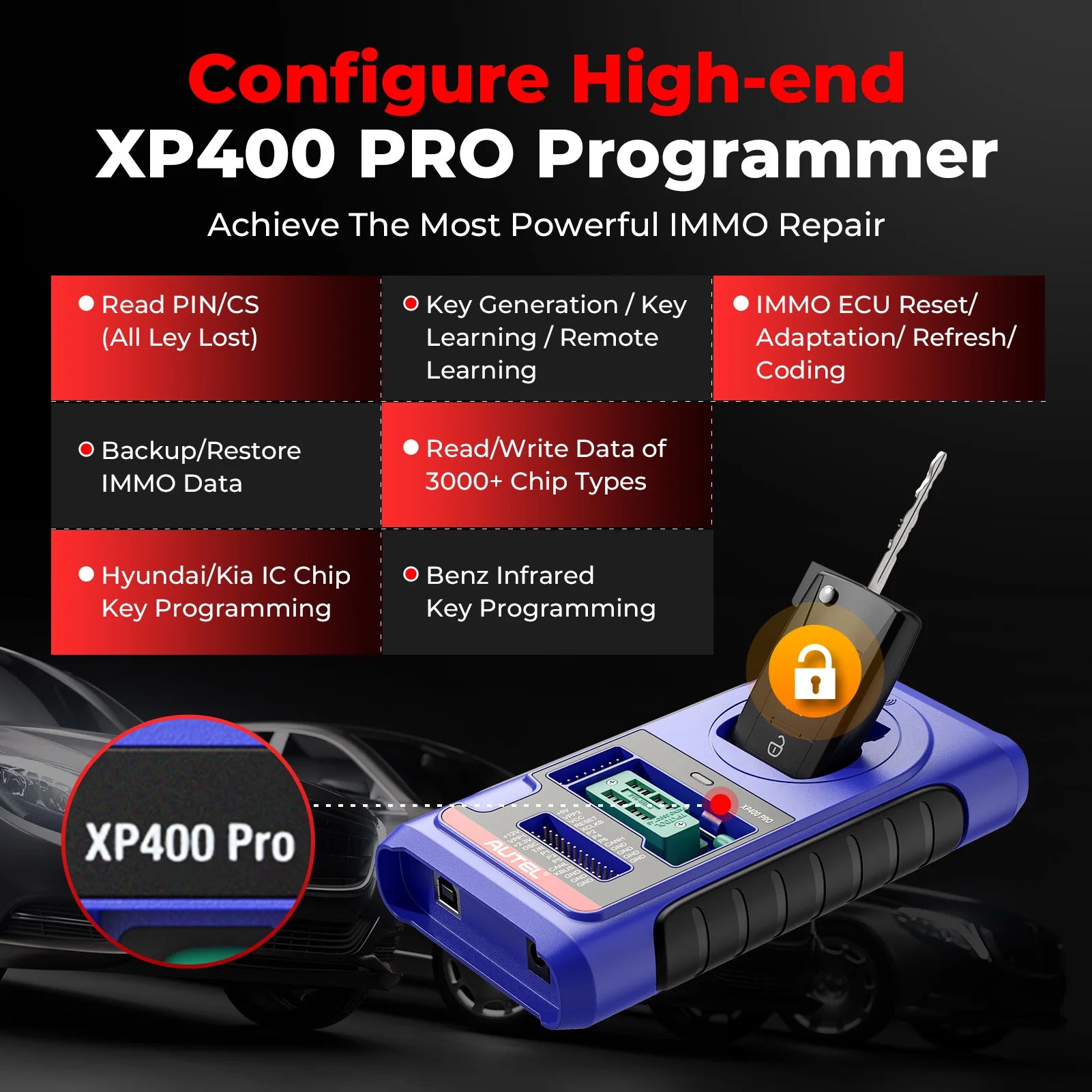 Autel MaxiIM IM608 II Key Programmer and Immobilizer Tool