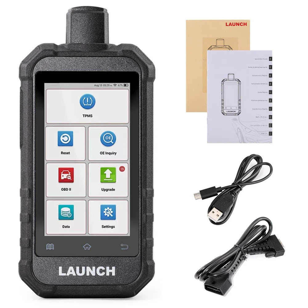 LAUNCH Creader TPMS 5011 V2 TPMS Activation Diagnostic Tool WIFI Upgrade 12 Reset Functions Activate 315/433MHZ & 2.4Ghz Blackbox Automotive Diagnostics