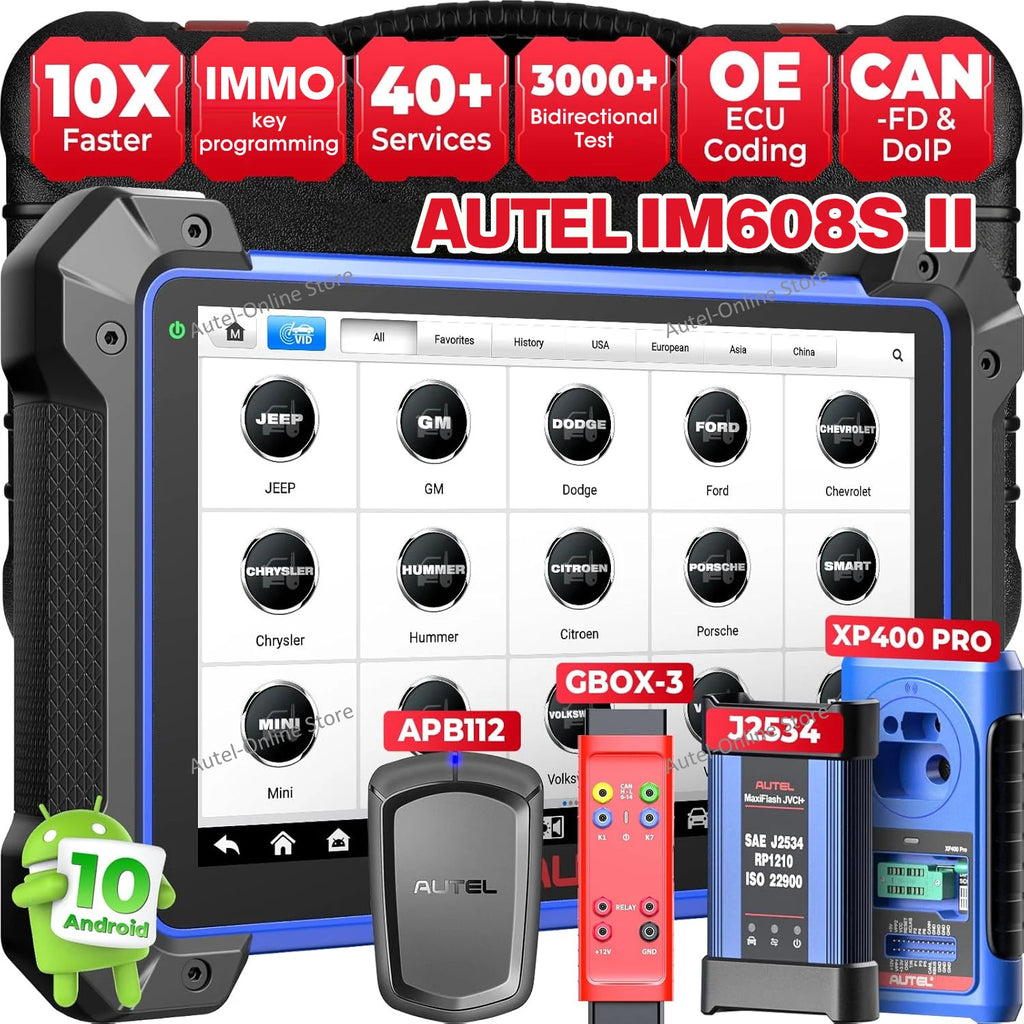Autel MaxiIM IM608S II Key Programmer and Immobilizer Tool