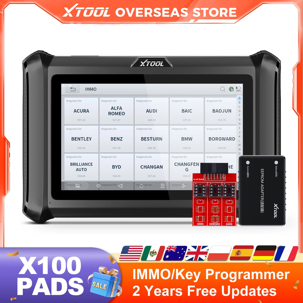 Xtool X100 Automotive Key Programmer