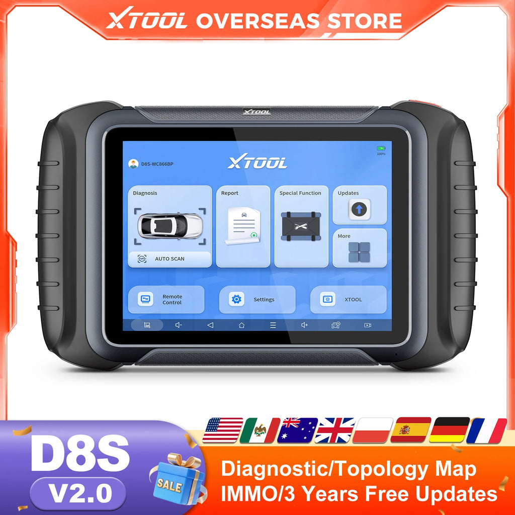 Xtool D8S Automotive Diagnostic Scanner