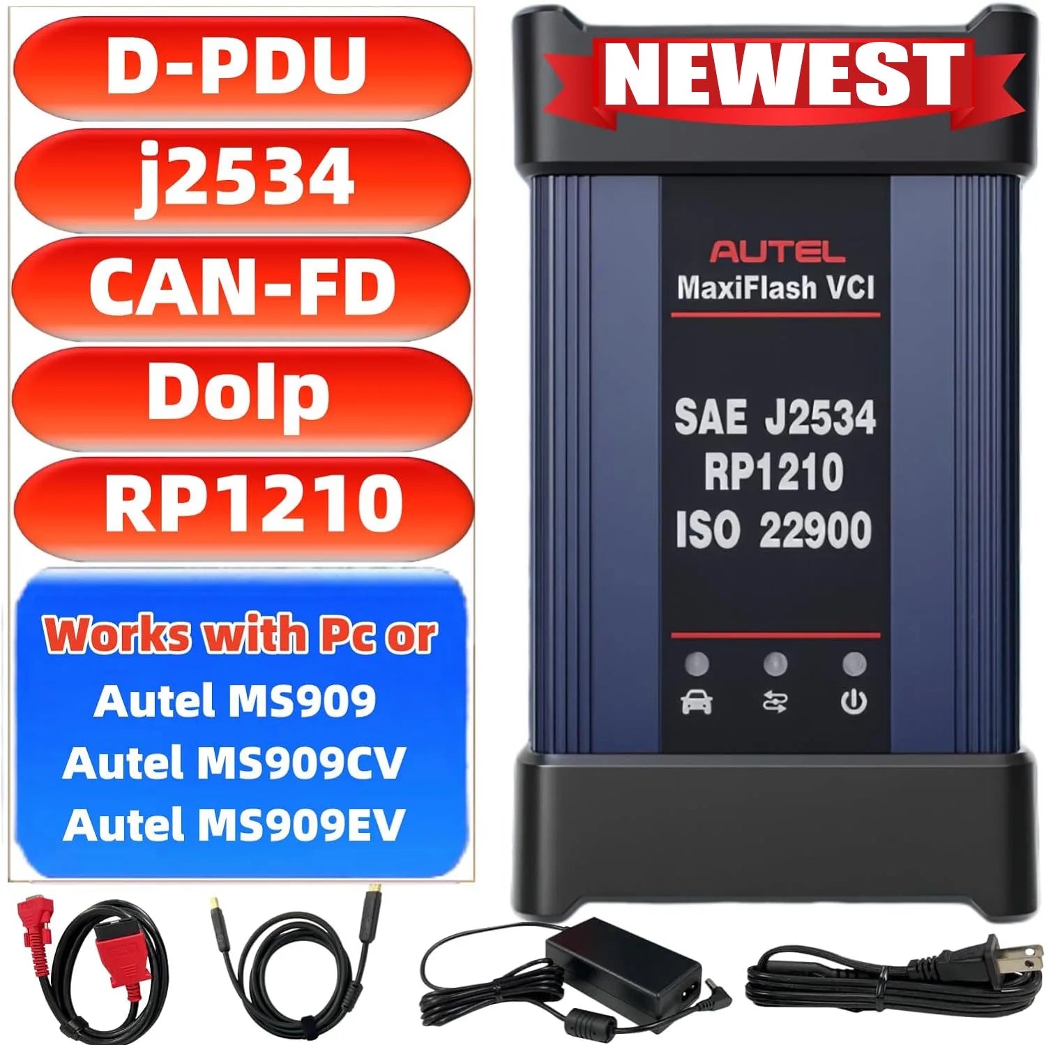 Autel MaxiSYS MS909 Bidirectional Diagnostic Scanner