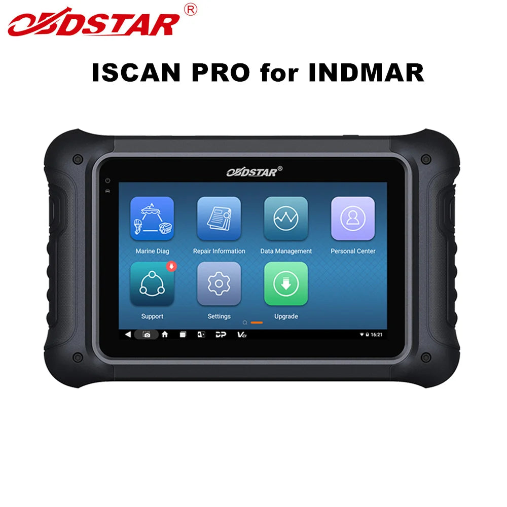 OBDSTAR ISCAN PRO For INDMAR (Marine) Supports for INDMAR Marine Diagnosis, BLM Reset, Camshaft Phaser Cleaning Blackbox Automotive Diagnostics