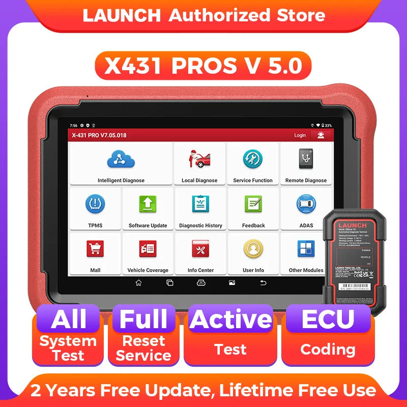 Launch X431 Bidirectional Diagnostic Scanner
