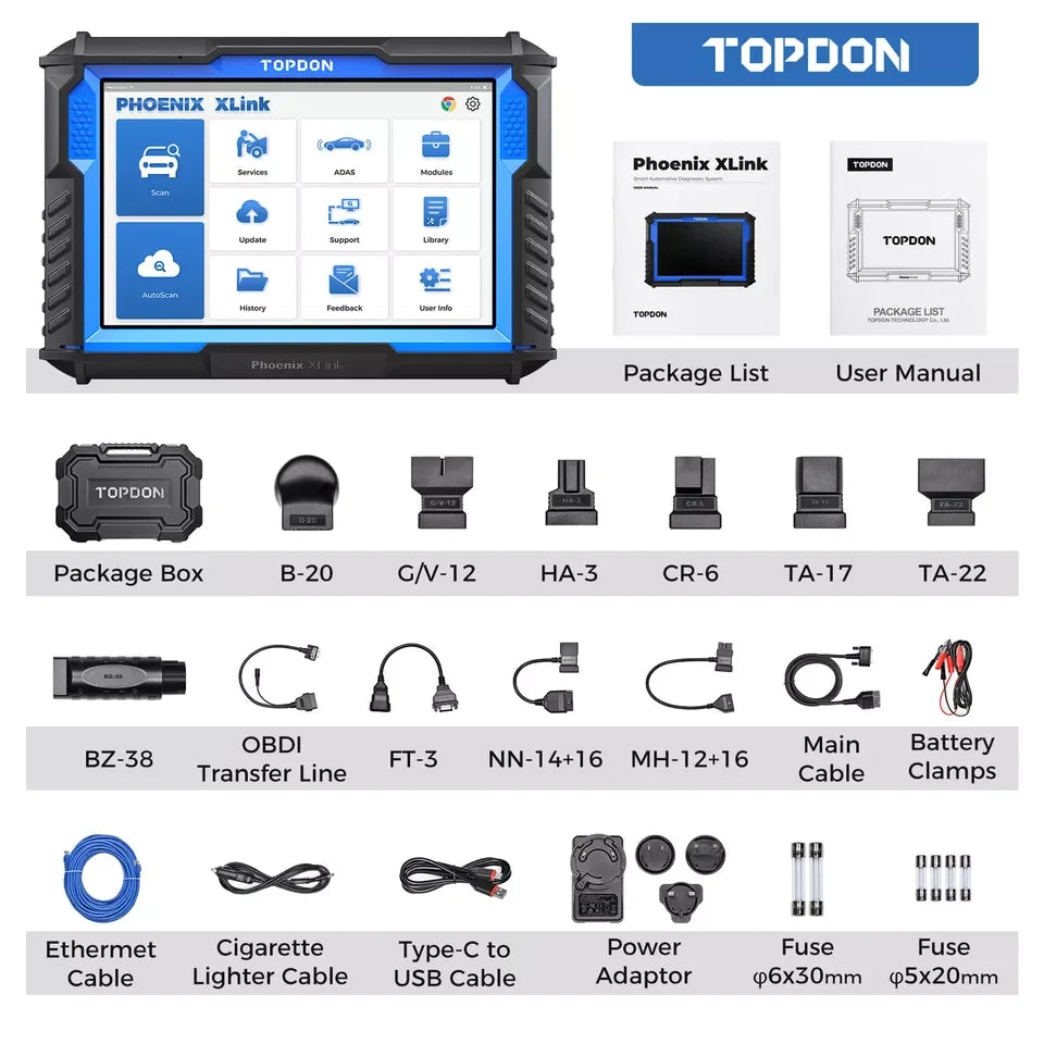 Topdon Bidirectional Diagnostic Scanner