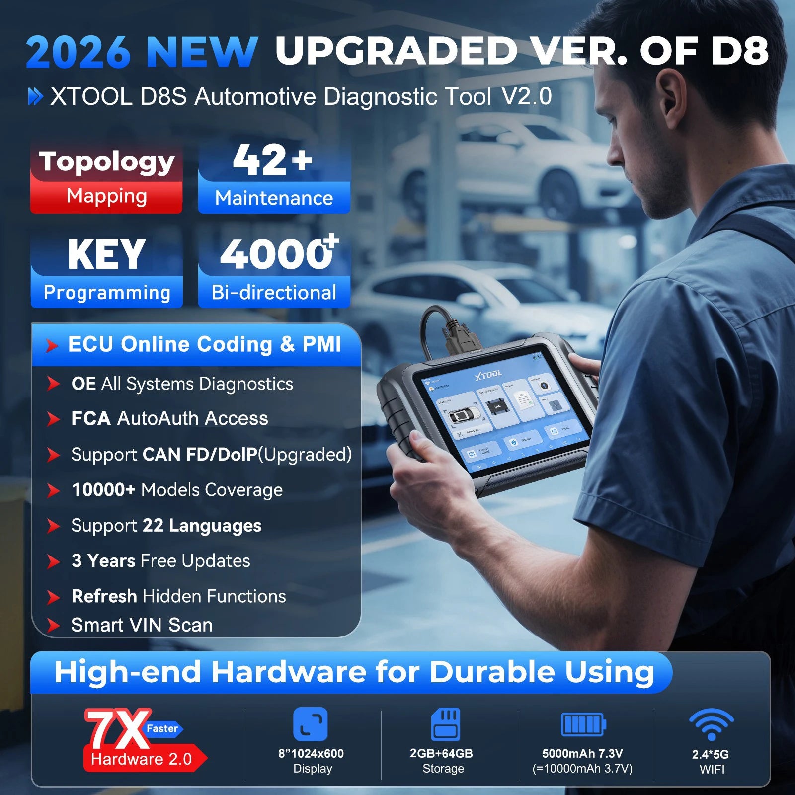 Blackbox Automotive Diagnostics Bidirectional Diagnostic Scanner
