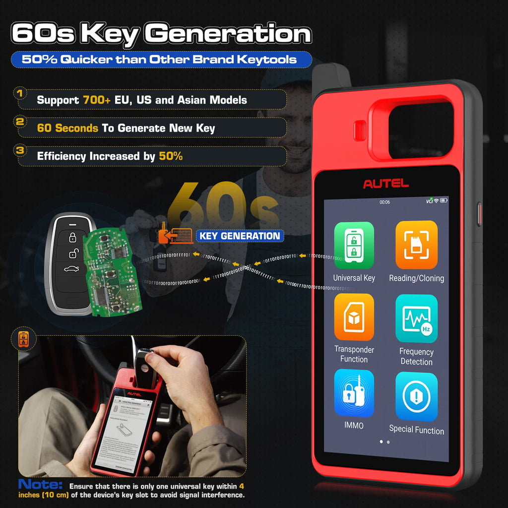 Autel MaxiIM KM100X Key Programmer and Immobilizer Tool