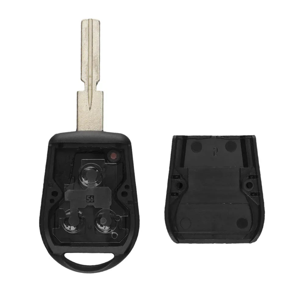 KEYYOU 3 Button Uncut Blade Car Key Replacement Remote Key Case Shell for BMW E31 E32 E34 E36 E38 E39 E46 Z3 Fob Uncut key case Blackbox Automotive Diagnostics