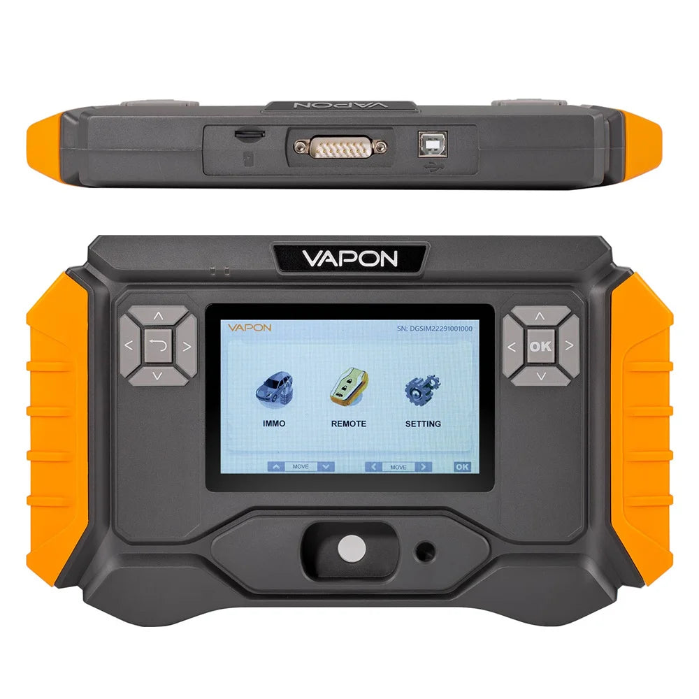 VAPON VP100 Key Programmer Support 2015-2021 G Chassis Model Key Adding Get Free 2pcs for BMW G Series Key PCB With VP-B03 BDC3 Blackbox Automotive Diagnostics