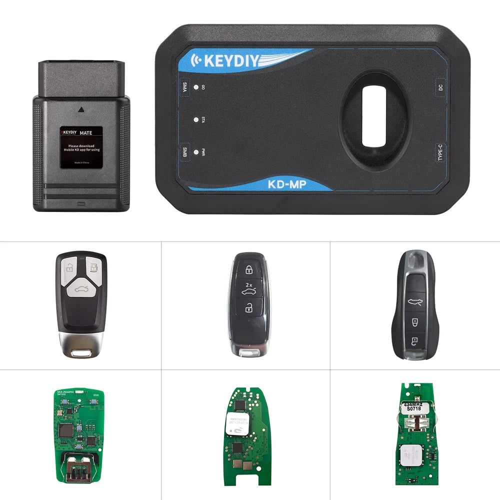 KEYDIY KD-MP 5-in-1 Promotion Package Kit KEYDIY KD-MP + KD-MATE + MLB08 + MLB19 + MLB26 Remotes Blackbox Automotive Diagnostics