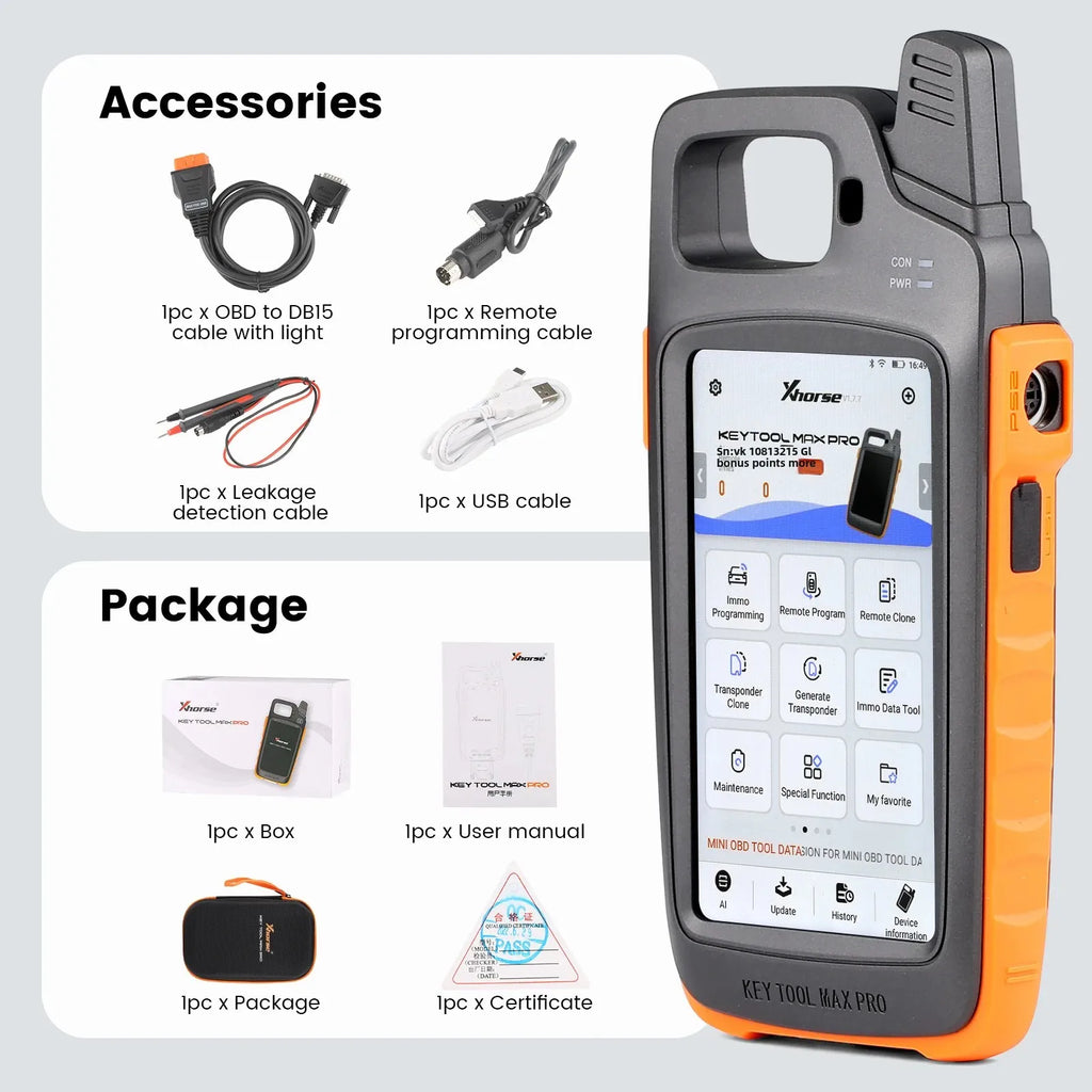Xhorse Key Programmer and Immobilizer Tool