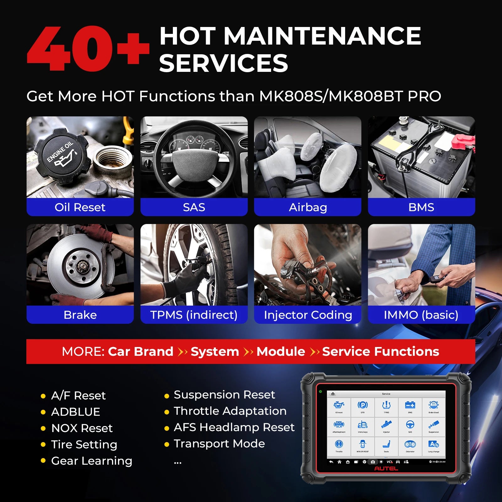 Autel Bidirectional Diagnostic Scanner
