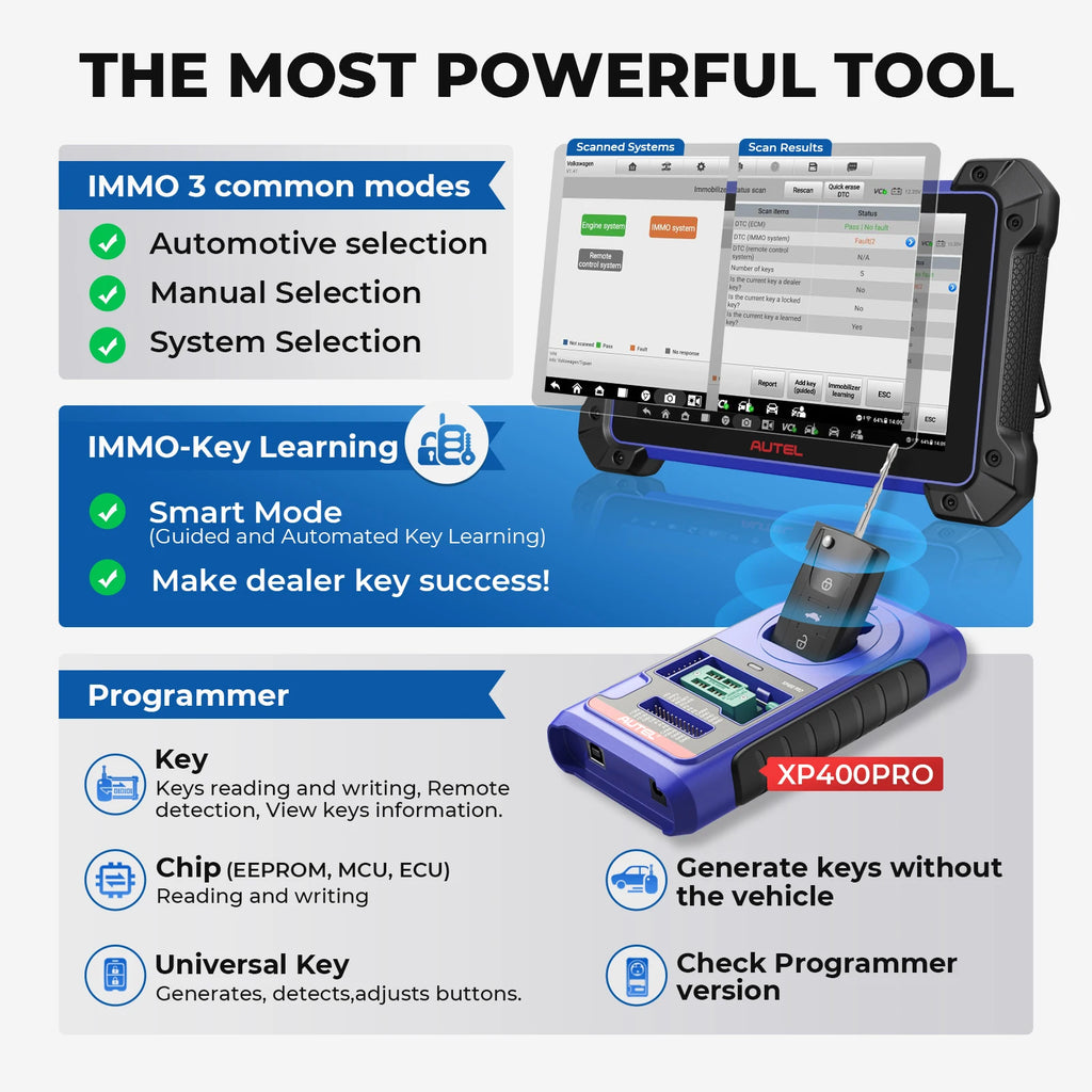 Autel MaxiIM IM608 II PRO Key Programmer and Immobilizer Tool