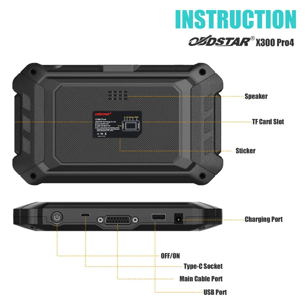 OBDSTAR X300 PRO4 Automotive Key Programmer — image 5