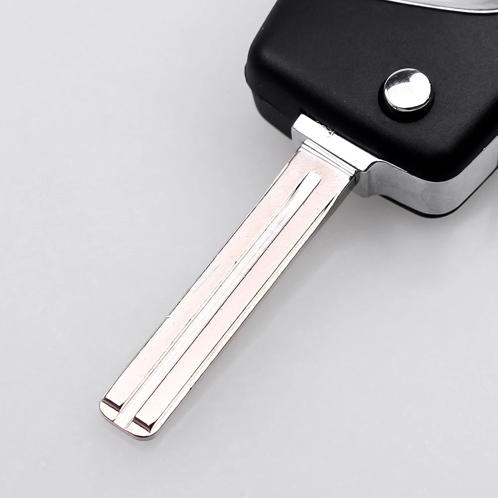 KEYYOU 3 Button Flip Remote Key Shell Cover Fit For Toyota Camry Levin Corolla Reiz Highlander Key Case TOY48 Blade 2014 Blackbox Automotive Diagnostics