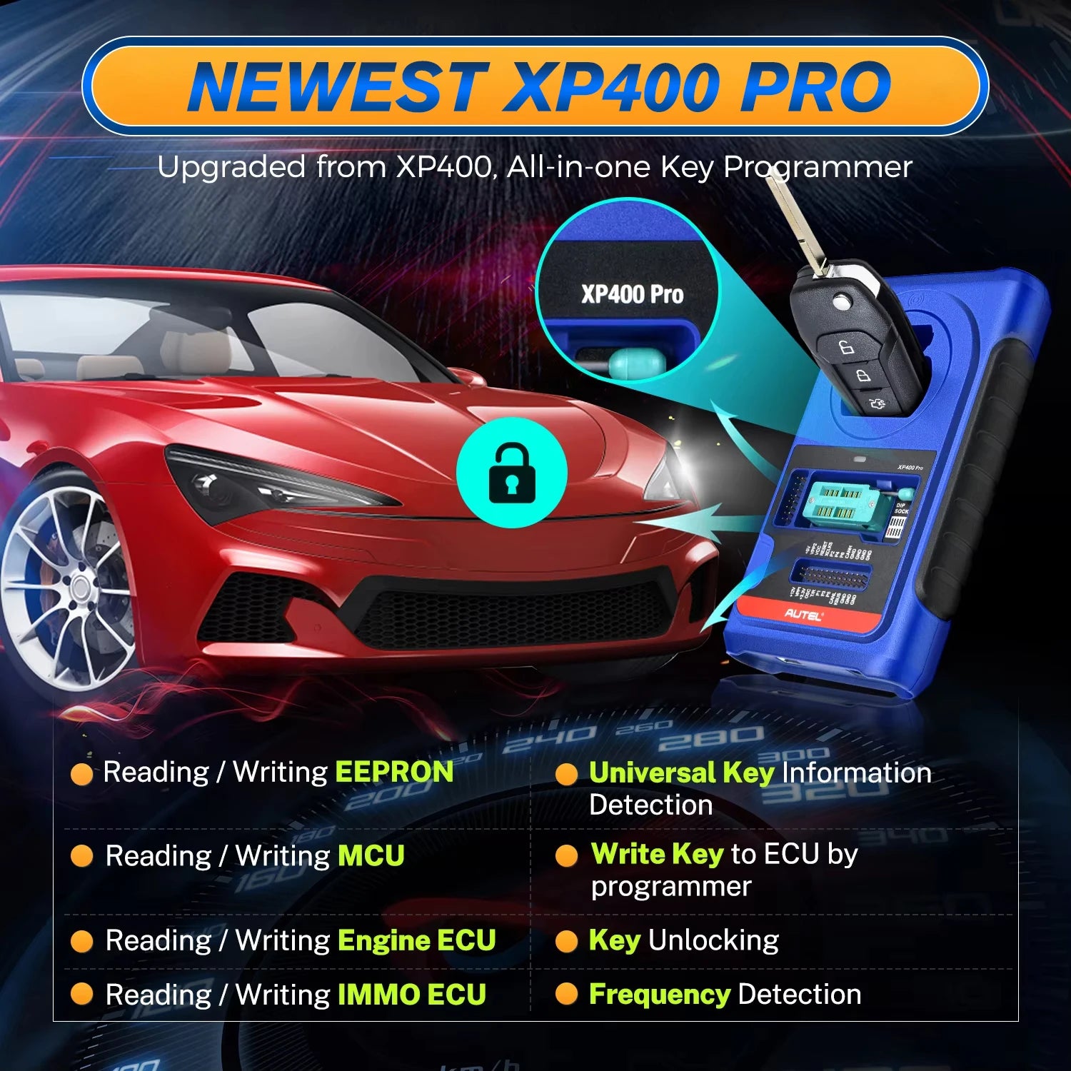 Autel MaxiIM IM608S II Key Programmer and Immobilizer Tool